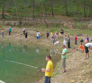 Angeln im Green Lake