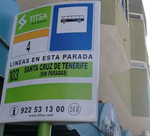 Schnellbus 103 zum Loro Parque