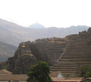 Blick auf die InkaRuinen