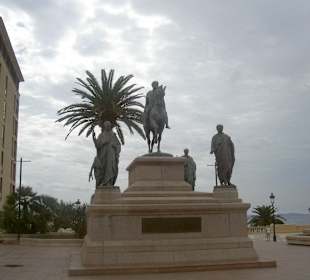 Statue in Ajaccio