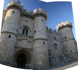 Burg in Rhodos Stadtt