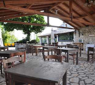 Überdachte Terrasse