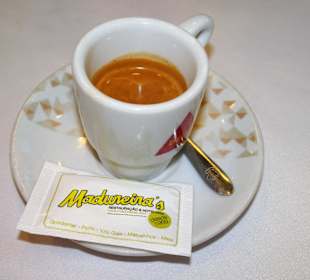 Der Kaffee nach dem Essen