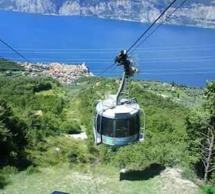 Seilbahn zum Monte Baldo ...