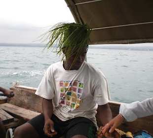 Ausflug mit dem Boot nach Prision Island