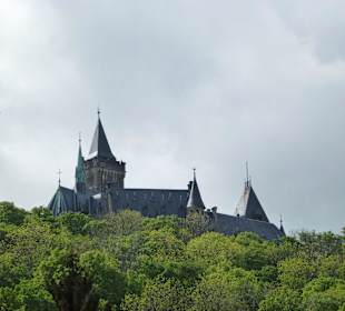 Blick zum Schloß