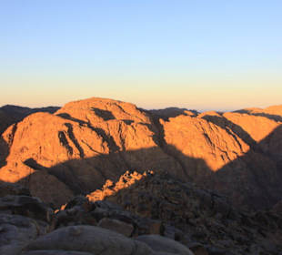 Sonnenaufgang am Mosesberg