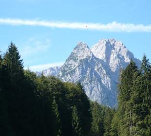 Alpspitze und Zugspitze