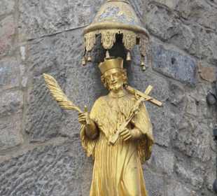 Blick zum Haus Löwenstein in Aachen am Markt