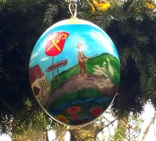 Osterbrunnen in Mitteleschenbach