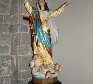 Statue im Oratorium der Kathedrale