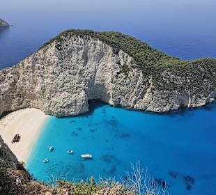 Bucht Navagio / Schmuggler Bucht / Schiffswrack 