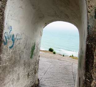 Medina - Durchblick zum Meer