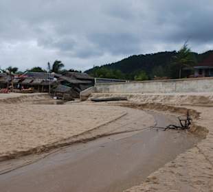 Regenwasserablauf ins Meer! 