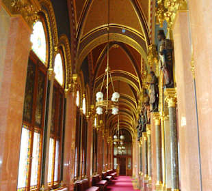 Gang für die Parlamentarier