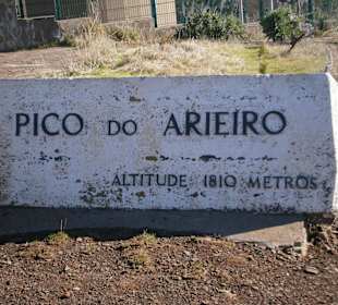 Pico do Arieiro 1810 m
