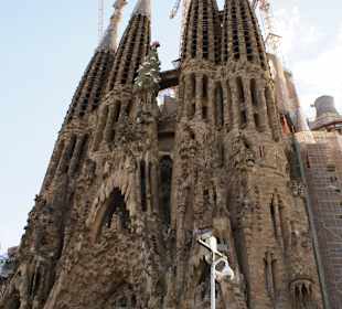 Außenimpression La Sagrada Familia