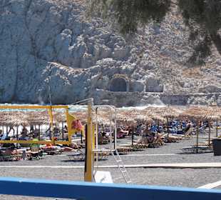 Strand von Kamari - Santorini