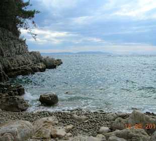 Zatoka ok.1 km od hotelu