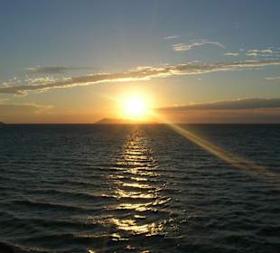 The sunset
