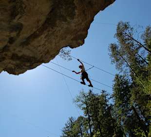 Überquerung der Schlucht
