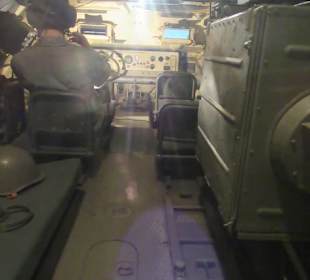 Halle der Nachrichtentechnik im Museum Lesany