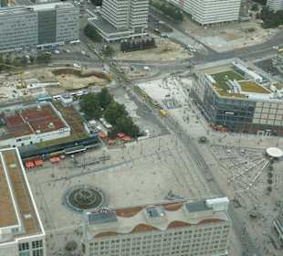 Blick auf den Alexanderplatz