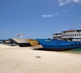 Anlegestellte der Autofähre