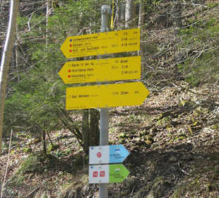 Wanderung zum Bauer in der Au