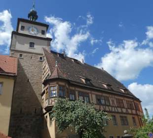 Bei einem Rundgang an der Rothenburger Stadtmauer