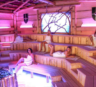 80° C heiße Euphoria-Sauna