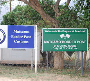 Grenze nach Swasiland