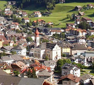 Blick auf die Altstadt von St. Ulrich