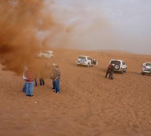 In der Wüste mit 100 anderen
