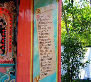 Nostalgie Orgel mit Beschreibung