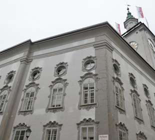 Unterwegs in der Altstadt von Salzburg