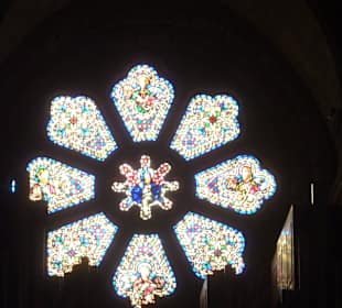 Fensterrose in der Sé