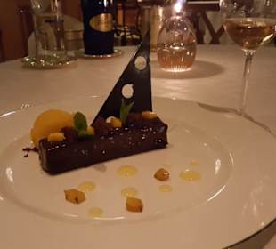 Schokokuchen mit Mango...