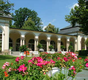 Wandelhalle im Kurpark Bad Steben