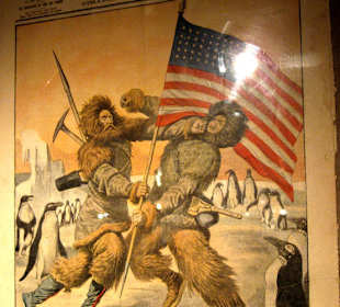 Der Kampf um die 1. Überquerung des Nordpols