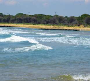 Strand in Bibione Juni 2012