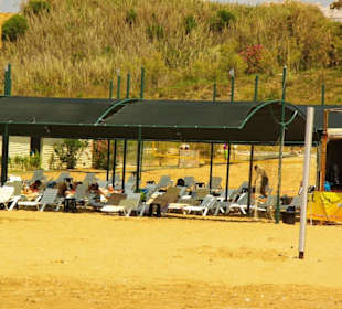 Am Strandbereich Belegung