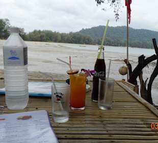 Klong Dao Beach - Beachbar am nördlichen Ende