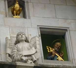 Apostel Petrus mit dem Hahn