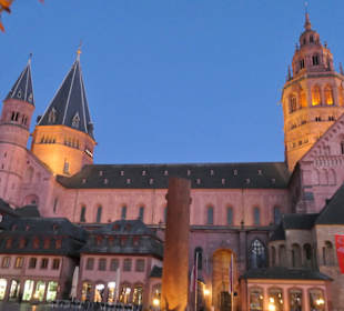 Blick zum Mainzer Dom