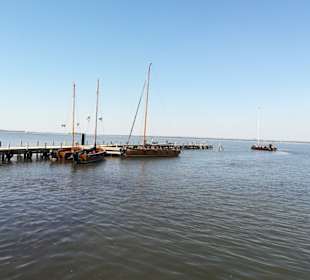 Anlegestelle am Meer