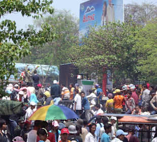Waterfestival in Mandalay