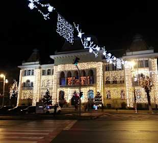 Rathaus Targu Mures (im Winter)