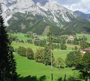 Aussicht bei Wanderung (Ramsau)