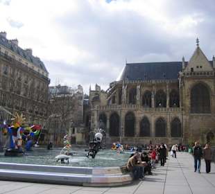 Strawinsky-Brunnen am Centre Pompidour